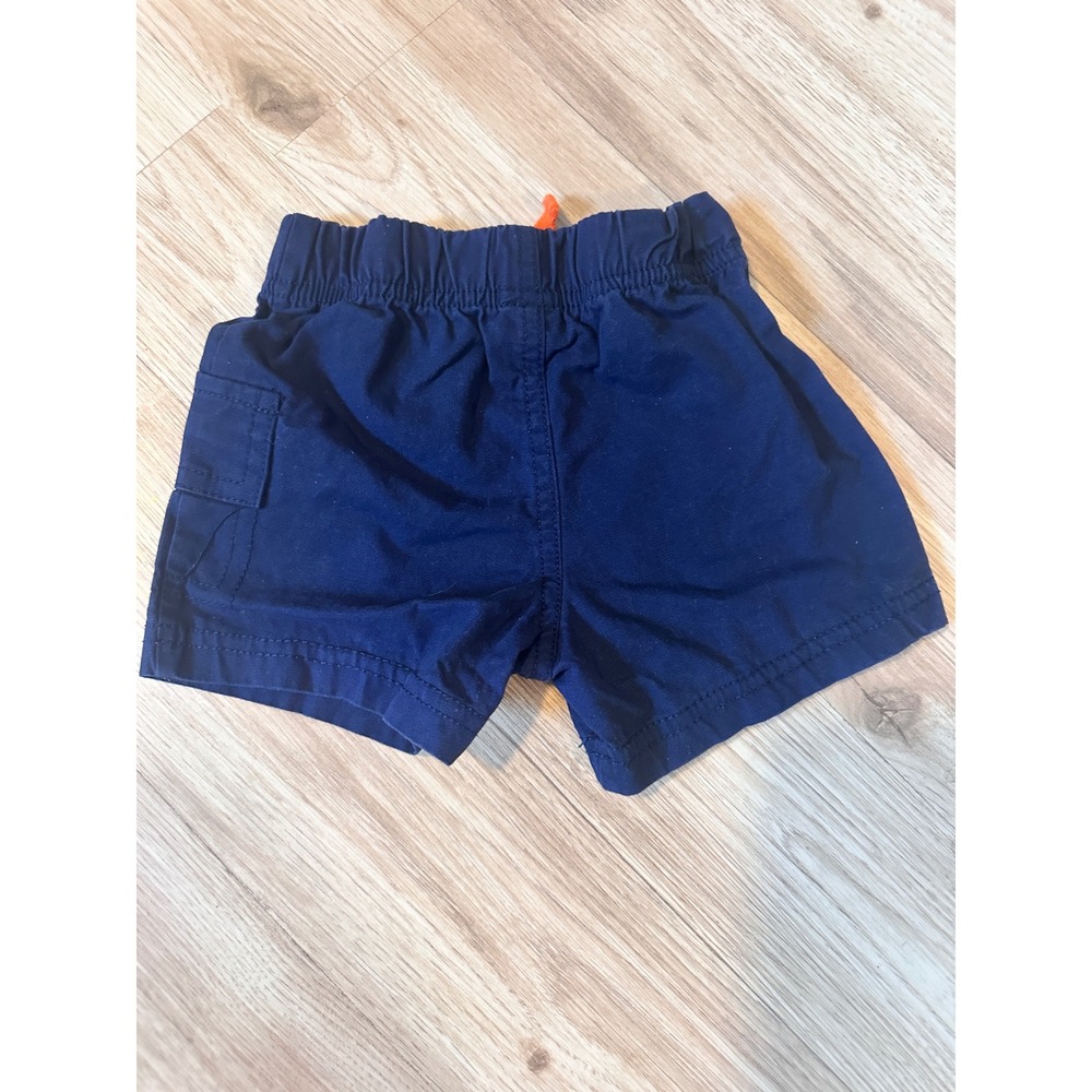 Child of Mine by Carters Orange Car Car Print Polo Shirt Shorts Outfit 6-9M - Picture 8 of 8